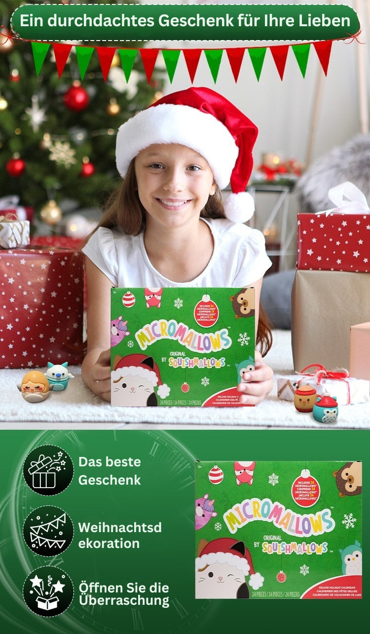 FestiveFuzzies - Weihnachts-Adventskalender Mit Plüschtier