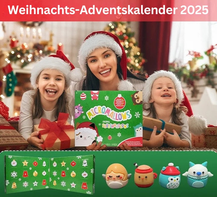 FestiveFuzzies - Weihnachts-Adventskalender Mit Plüschtier