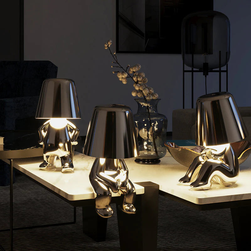 LumaGlow – Wiederaufladbare Dekorations-Schreibtischlampe
