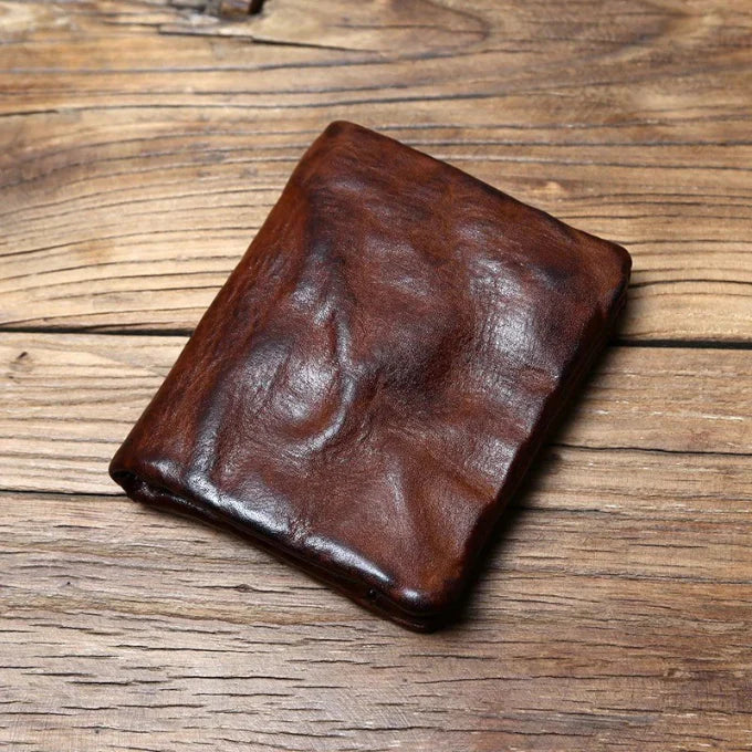 TruePouch – Leder Brieftasche Mit Reißverschluss