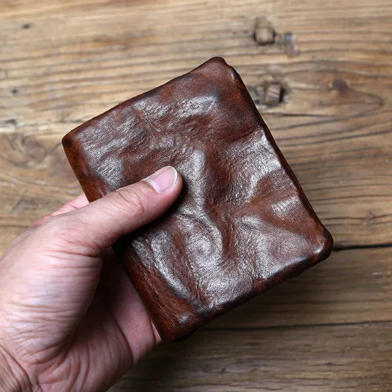 TruePouch – Leder Brieftasche Mit Reißverschluss