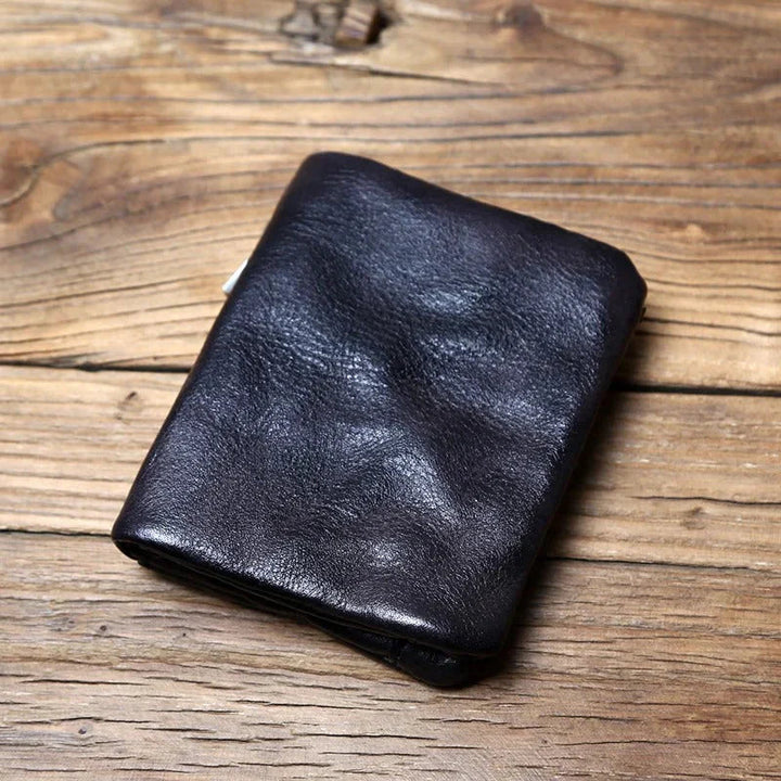 TruePouch – Leder Brieftasche Mit Reißverschluss