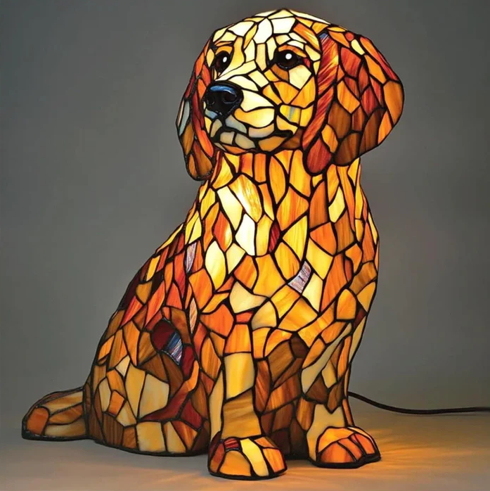 GoldenGlow – Spirituelle Lampe Des Golden Retrievers