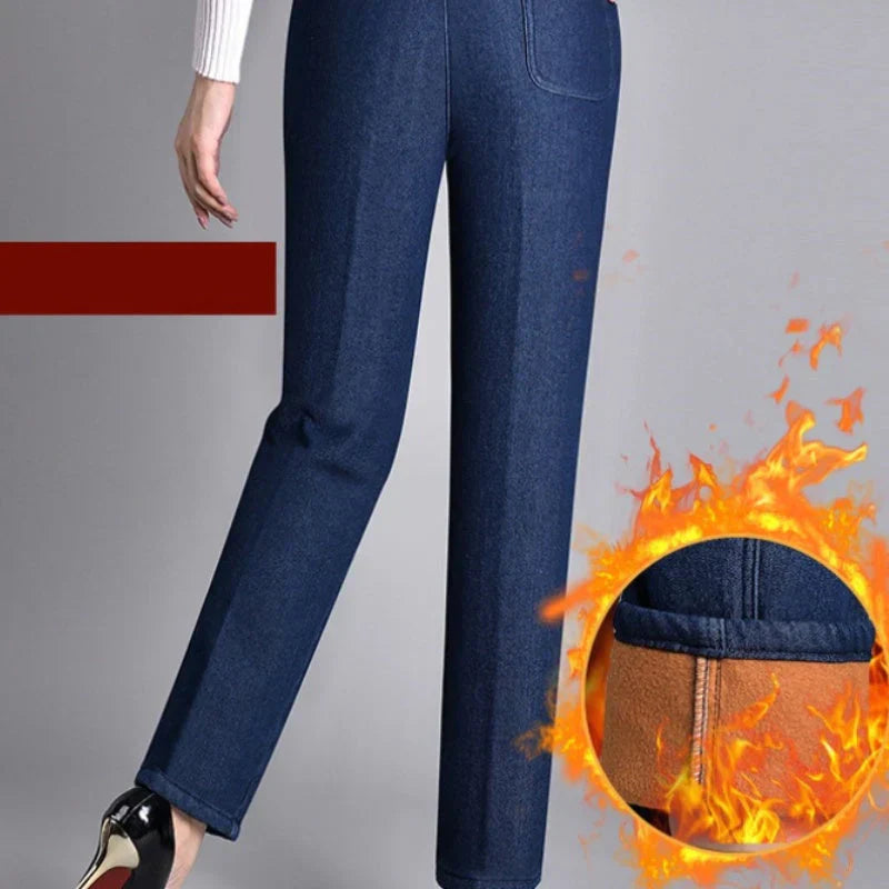 Sofiya – Lässige Schlanke Passform Jeans Mit Seitentaschen
