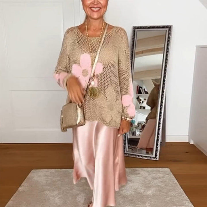 Lynja - Sommer Pullover Mit Hohlsaum