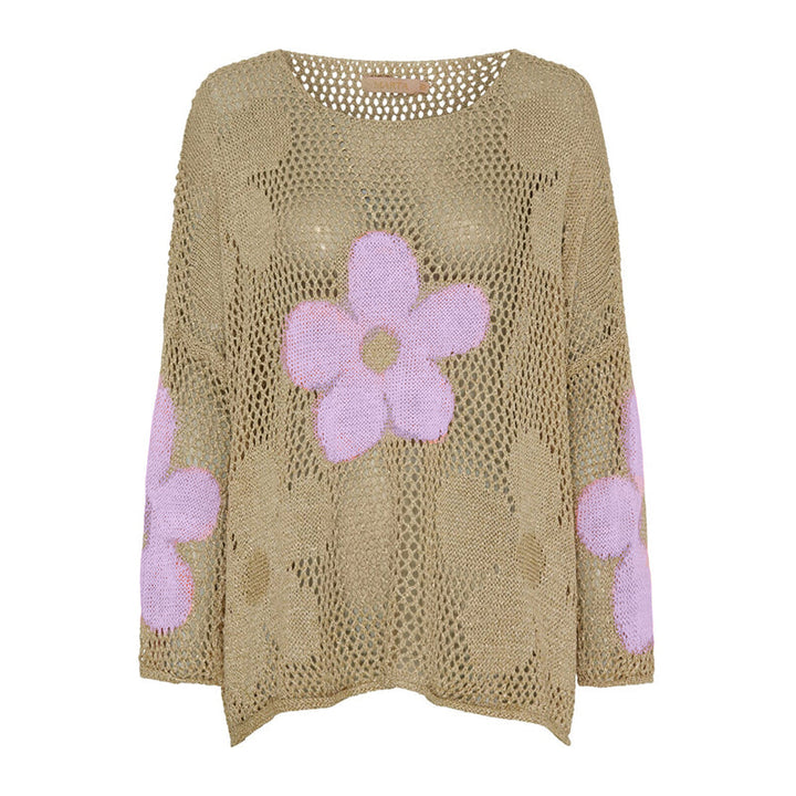 Lynja - Sommer Pullover Mit Hohlsaum