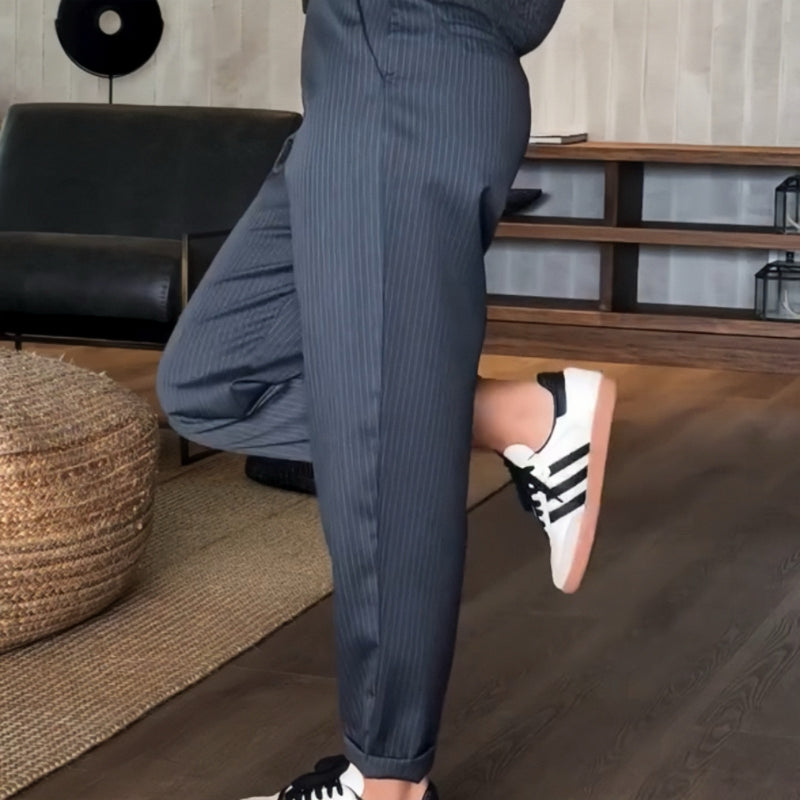 Asuman – Lässige Gerade Hose Mit Hoher Taille