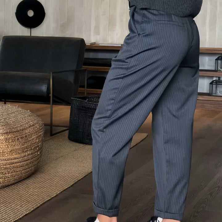 Asuman – Lässige Gerade Hose Mit Hoher Taille