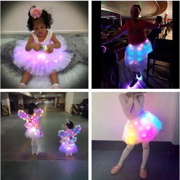 Keturah – Magischer Und Leuchtender LED Tutu Rock