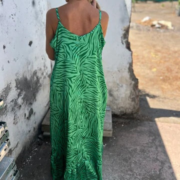 Timera - Gestreiftes Und Bedrucktes Maxi Kleid