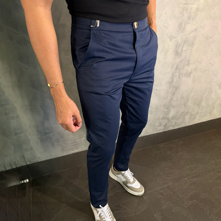 Zulfiandi – Elegante Schmale Stretch Hose