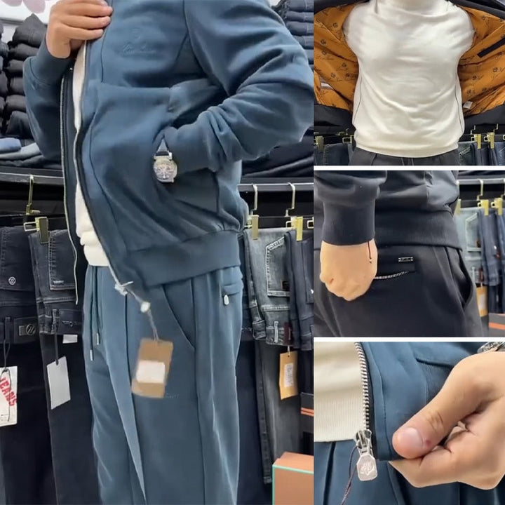 Aidan – Lässiges Zweiteiliges Satz Aus Jacke Und Hose