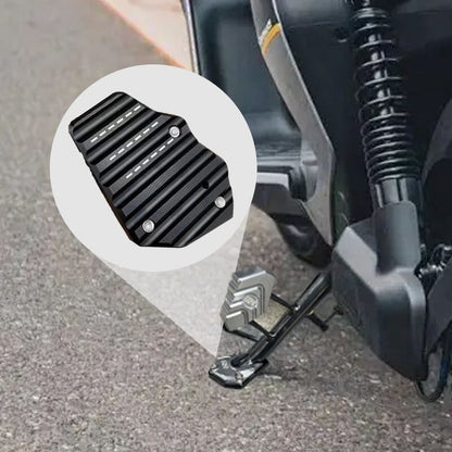 BalanceGuard – Fußstützenpolster Für Motorrad Seitenständerverlängerungs Platte