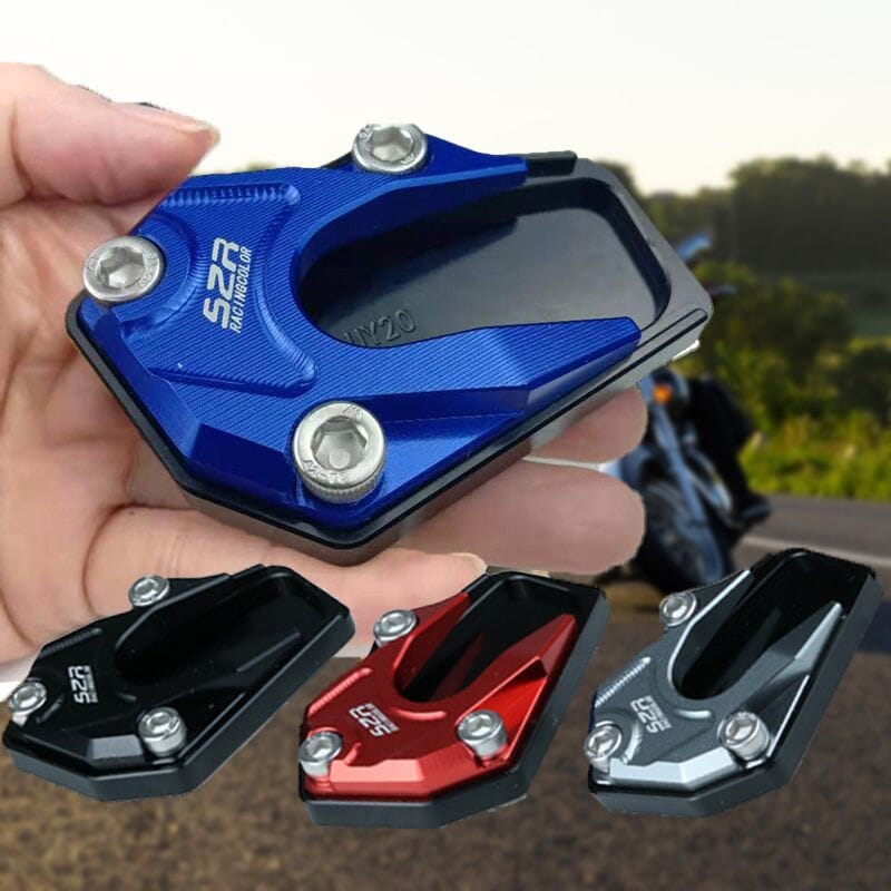 BalanceGuard – Fußstützenpolster Für Motorrad Seitenständerverlängerungs Platte
