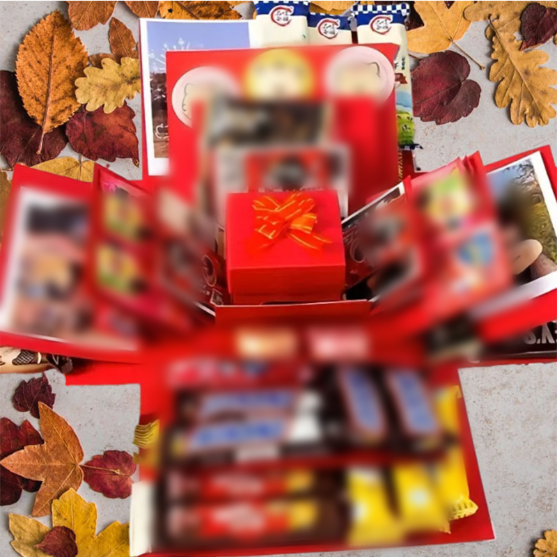 MagicUnfold – Überraschungs Explosionen Geschenk Kasten Set
