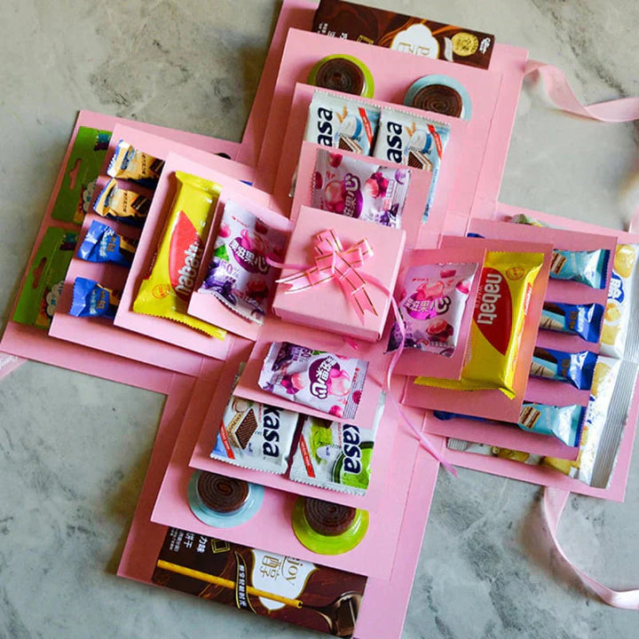 MagicUnfold – Überraschungs Explosionen Geschenk Kasten Set