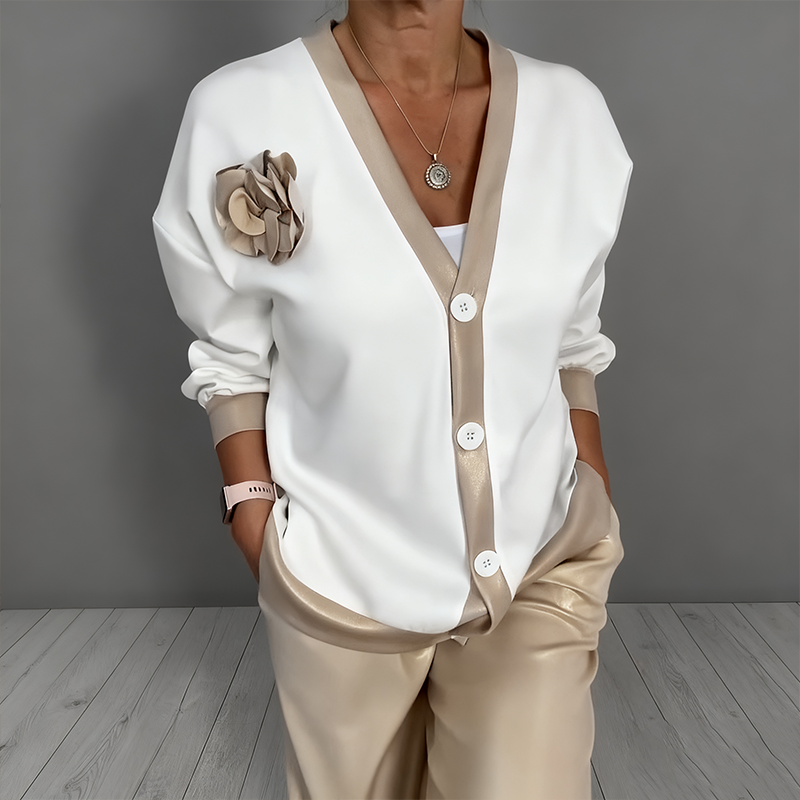 Maelynn – Elegantes Zweiteiliges Strickjacke Set