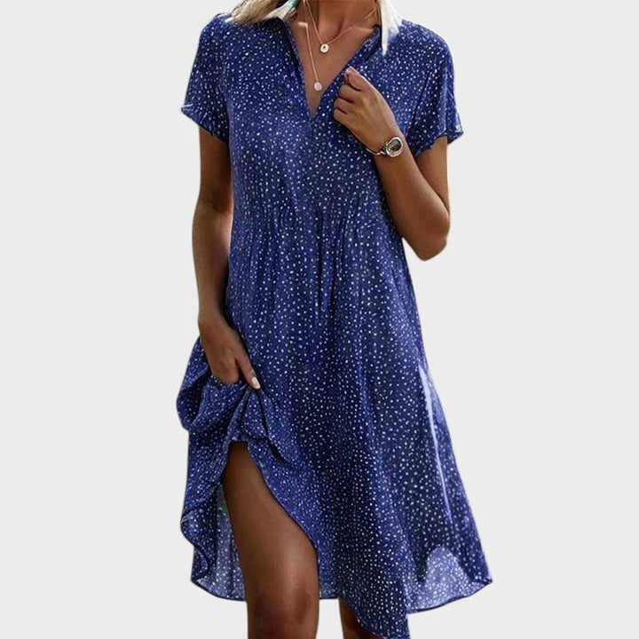 Else - Gepunktetes Midikleid